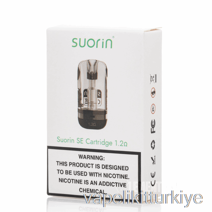 Vape Likit Suorin Se Yedek Bölmeler 1.2ohm Bölmeler